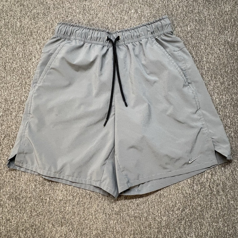 Nike Men's Unlimited Versatile Shorts Size Small Light Gray DV9340-084